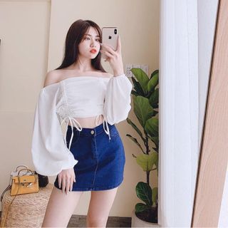 Quần váy jean cogiãn cực mạnh
