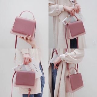 Túi da cao cấp hồng