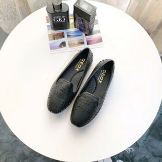 Giày Búp bê mọi đế âm quai bắn laze