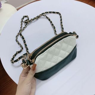 Túi da phối màu