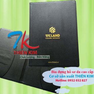 Nhận gia công bìa đựng hồ sơ bìa đựng tài liệu xưởng sản xuất bìa sơ mi da giá rẻ