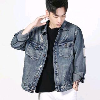 Áo khoác jean Unisex phong cách thời trang chuyên sỉ jean 2KJean