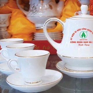 quà tặng doanh nghiệp bộ trà bát tràng in logo