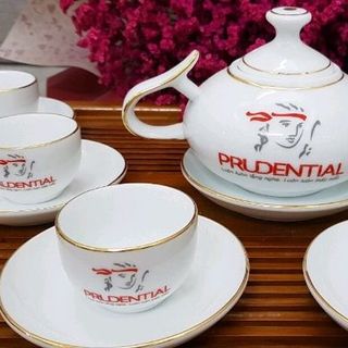 quà tặng doanh nghiệp bộ trà bát tràng in logo