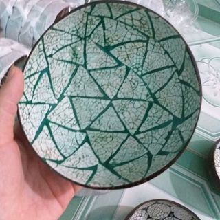 Bát dừa cẩn trứng- Quà tặng khách hàng dịp lễ tết