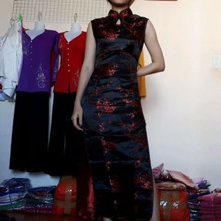 sườn xám thượng hải Dài GẤM thượng hải