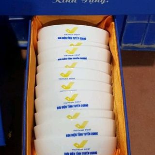 bộ bát in logo - quà tặng doanh nghiệp