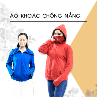 Áo khoác chống nắng 3 trong 1