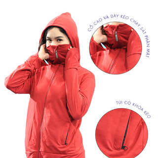 Áo khoác chống nắng 3 trong 1
