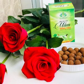 TINH MẦM HỒNG SÂM YẾN BEAUTY - TĂNG SIZE V1 BỔ SUNG NỘI TIẾT TỐ
