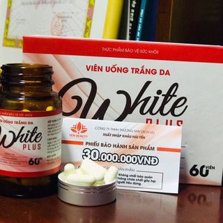 VIÊN UỐNG TRẮNG DA MỜ NÁM WHITE PLUS YẾN BEAUTY - CHỐNG NẮNG NỘI SINH