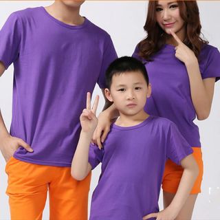 ÁO THUN TRƠN MÀU TÍM