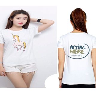áo thun nữ in hình con ngựa giá sỉ