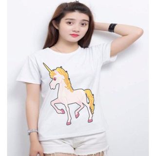 áo thun nữ in hình con ngựa giá sỉ