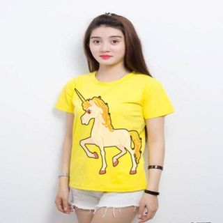 áo thun nữ in hình con ngựa giá sỉ