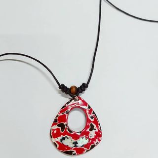 vòng đeo cổ mặt vỏ dừa Việt Nam