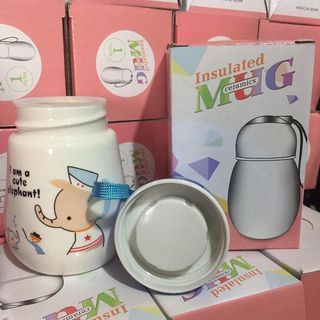 Cốc sứ giữ nhiệt nắp gương mẫu mới