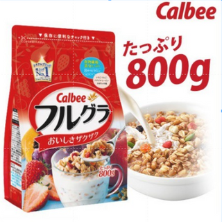 Ngũ cốc trái cây Calbee truyền thống Nhật Bản
