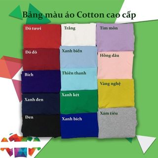 Áo thun trơn Nam Nữ