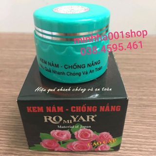 Kem nám chống nắng romiyar