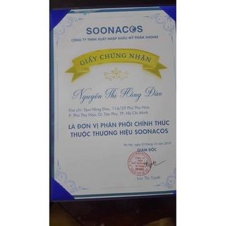 Kem tái tạo da SOONACOS trắng da mờ sẹo nám