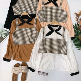 Sét áo croptop