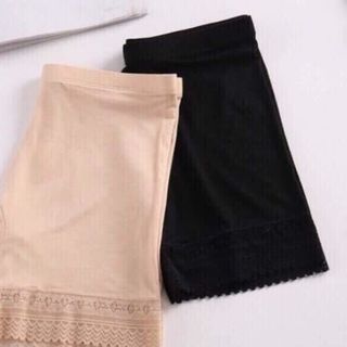 quần đùi mặc váy chất