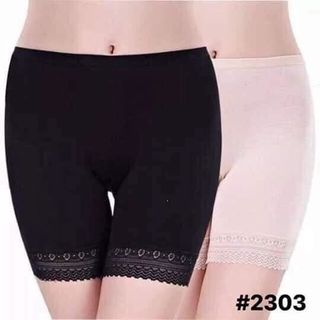 quần đùi mặc váy chất