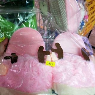dép bông hình thú mang trong nhà dài 26cm free size