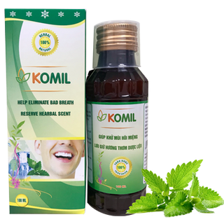 Nước Súc Miệng Komil Chữa Hôi Miệng 100ml