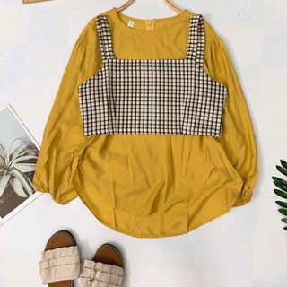 SÉT ÁO CROPTOP ÁO LỤA TAY BO