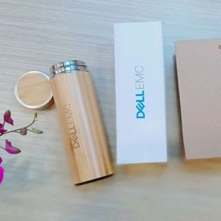 bình giữ nhiệt - bình vỏ tre giá sỉ- khắc logo