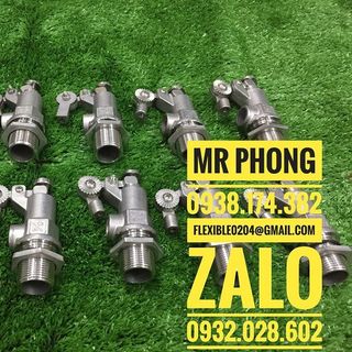 giá van phao cơ ngắt nước inox- phao điện inox- phao cơ inox phi 21 - phao cơ inox 304 phi 60