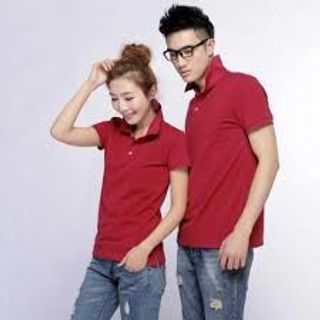 áo cà sấu màu đỏ đô