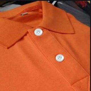 áo thun cá sấu màu cam