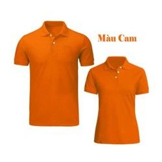 áo thun cá sấu màu cam