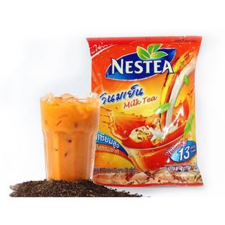 trà sữa thái đỏ và trà sữa dâu rừng thái