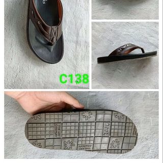 Dép kẹp và bản nam
quai da lót da