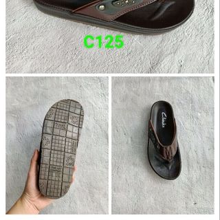 Dép kẹp và bản nam
quai da lót da