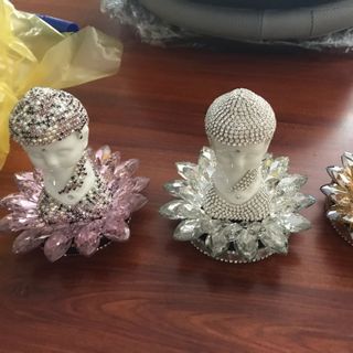 Tượng phật đính đá pha lê