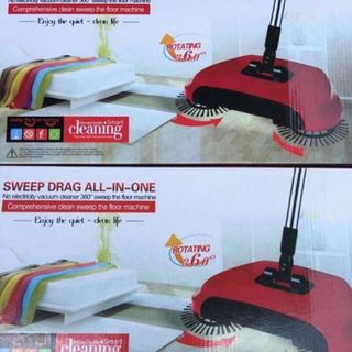 Chổi hút rác tự động xoay 360 độ