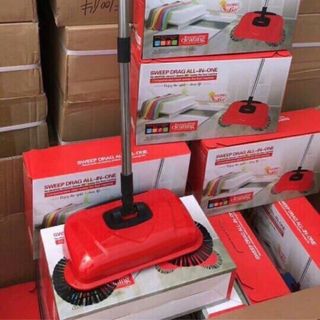 Chổi hút rác tự động xoay 360 độ