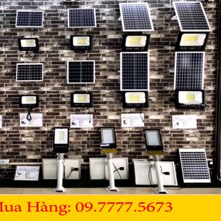 Đèn Năng Lượng Mặt Trời 40w đèn nhà kho, sân vườn, biệt thự
