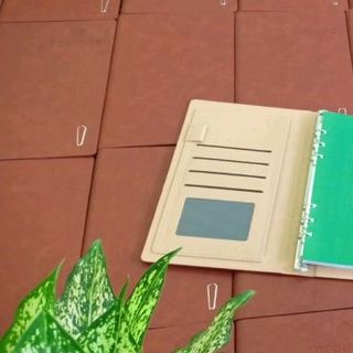 sổ bìa da còng 6 khoen có hộp đựng sang trọng