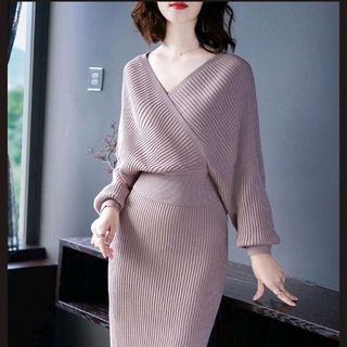 Đầm len dệt cao cấp giá sỉ