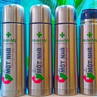 chai giữ nhiệt inox in logo giá sỉ