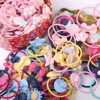 👯‍♀️HỘP CỘT TÓC SIÊU XINH XỊN XÒ CHO BÉ