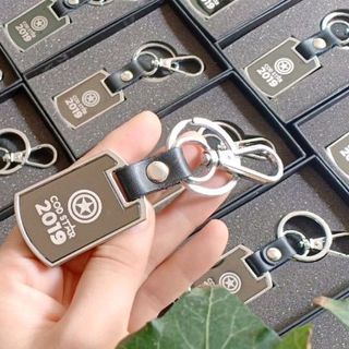 móc khóa kim loại khắc logo giá rẻ
