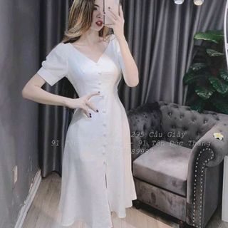 ĐẦM XÔ NÚT BỌC TRẮNG
