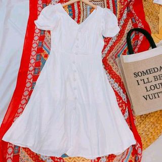 ĐẦM XÔ NÚT BỌC TRẮNG